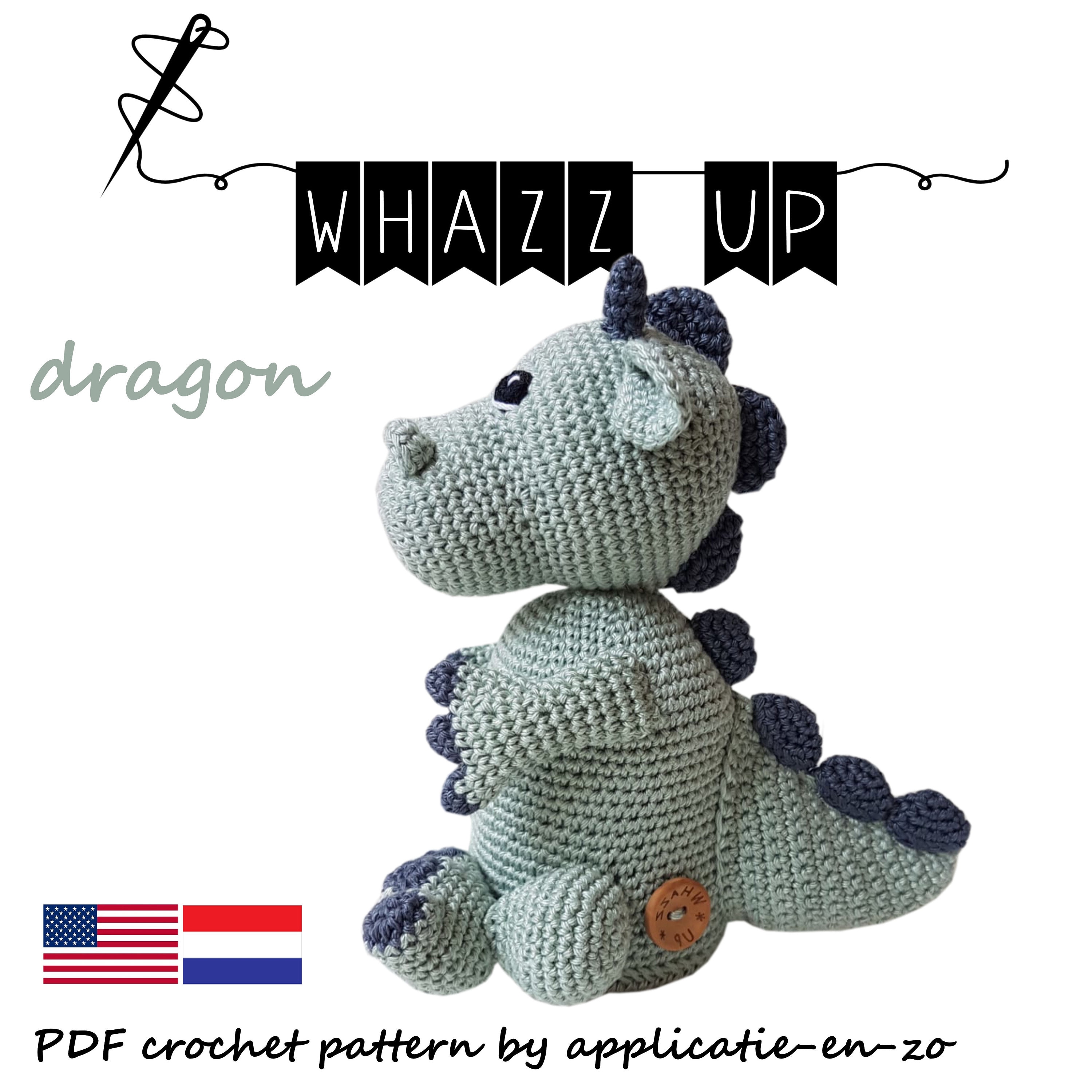 40 Amigurumi Crochet Patterns Worth Considering for Your Next Handmade Project 25 Dragon Dino Door Stopper Pattern