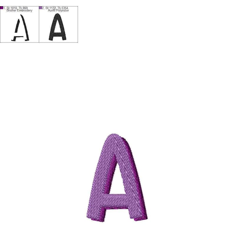 K&ouml;nnte beinhalten: Ein dreidimensionaler, violetter Buchstabe "A" mit einem strukturierten, stoffartigen Aussehen. Der Buchstabe ist vor einem wei&szlig;en Hintergrund isoliert. In der oberen linken Ecke befinden sich zwei kleinere Buchstaben "A", einer umrandet und einer ausgef&uuml;llt.