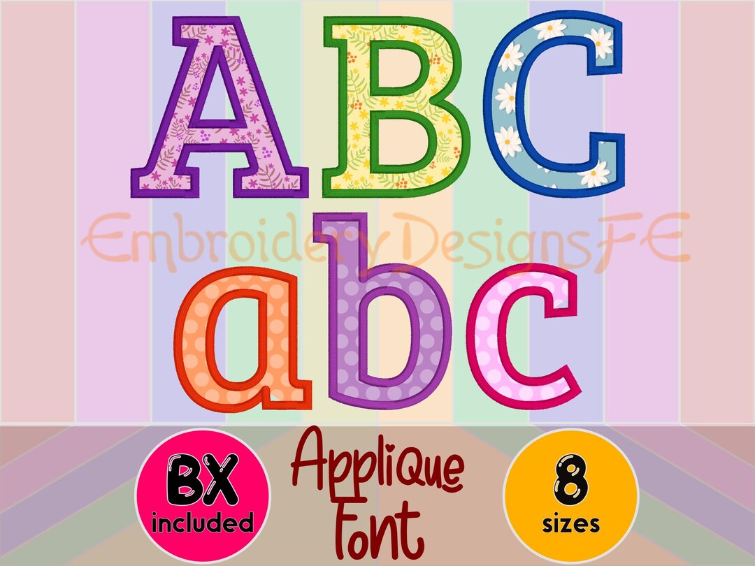 Lively Letters R Lively Loom Applique Alphabet, Applique Letters & Numbers, Applique ...