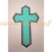 Cross Applique Design | 7 Sizes | Machine Embroidery File | Satin ...