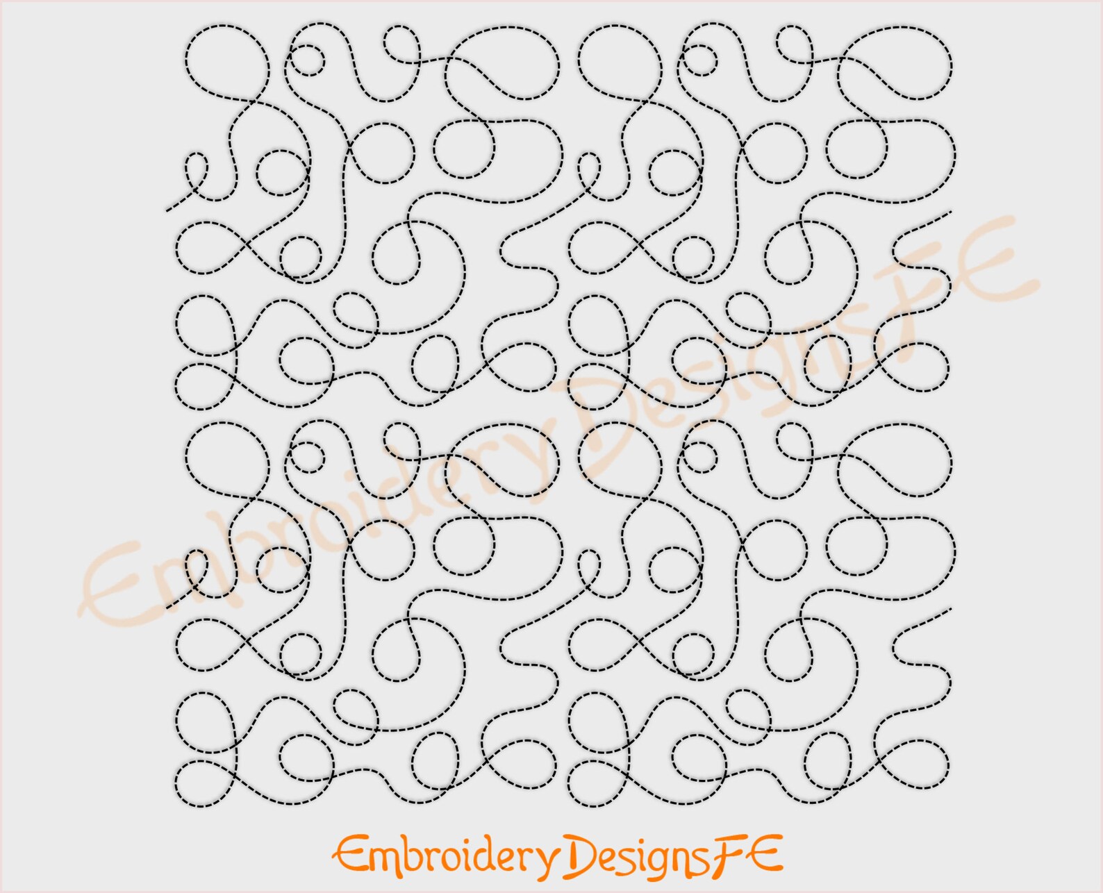 Loop Quilt Block Embroidery Design 19 Sizes Run & Triple Etsy