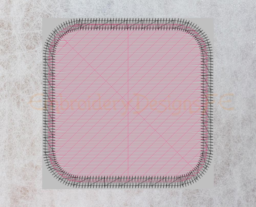 Fill Stitch Patch Frames With Satin Outline - Set of 13 Shapes ...