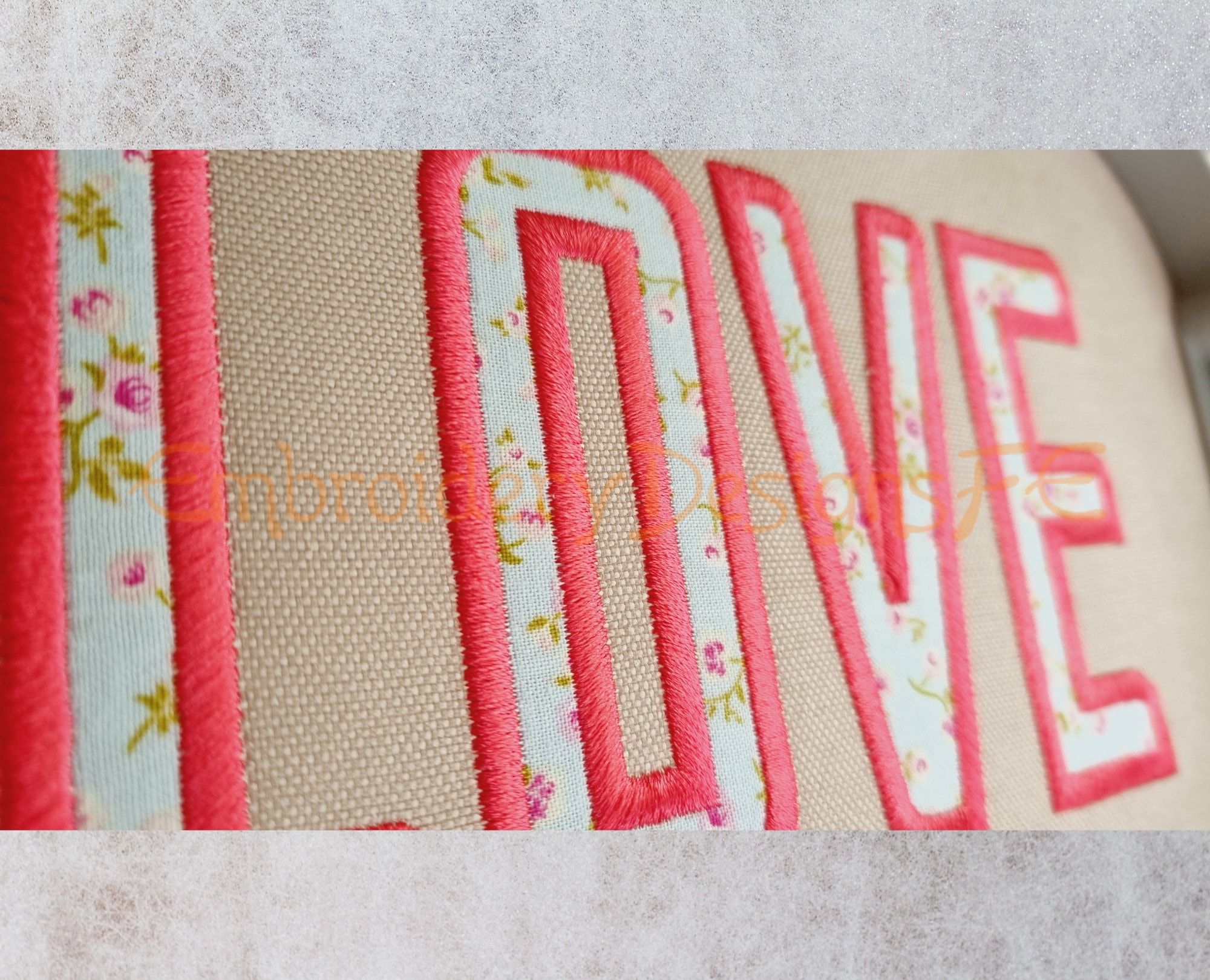 Narrow Applique Alphabet, Satin Tall Letters, Applique Font, Machine ...