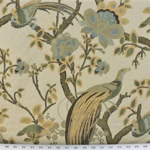 Upholstery Fabric Drapery Fabric Woven Fabric Tapestry Etsy