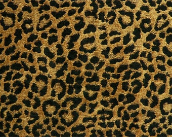Upholstery Fabric, Drapery Fabric, Animal Print, Leopard Fabric, Chenille Fabric, Car Upholstery Fabric, Fabric By Yard/Half Yard/Quarter