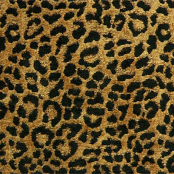 Upholstery Fabric, Drapery Fabric, Animal Print, Leopard Fabric, Chenille Fabric, Car Upholstery Fabric, Fabric By Yard/Half Yard/Quarter