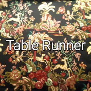 Table Runner, Table Linen, Bed Runner, Asian Runner, Animal/Floral Runner, Buffet Runner, DresserScarf, Wedding/Banquet/Dining, Black Runner