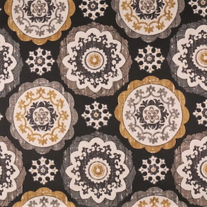 Upholstery Fabric, Drapery Fabric, Suzani Fabric, Pillow Fabric, Fabric By Yard/Half Yard, Sewing Material, Crafting/Diy, Pillow Fabric
