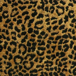 Fabric Sample-Upholstery Fabric, Heavy Weight Upholstery Fabric, Animal/Leopard Fabric, Chenille Fabric, Home Decor Fabric