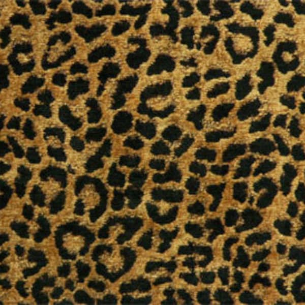 Fabric Sample-Upholstery Fabric, Heavy Weight Upholstery Fabric, Animal/Leopard Fabric, Chenille Fabric, Home Decor Fabric