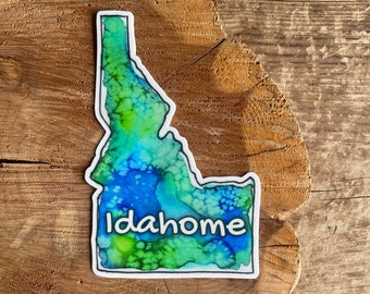 Idaho Sticker, Vinyl Sticker, Idaho Decal, Idaho Stickers, State Stickers, Idahome, Idaho Vinyl Sticker, Idaho Decals, Idaho Gifts