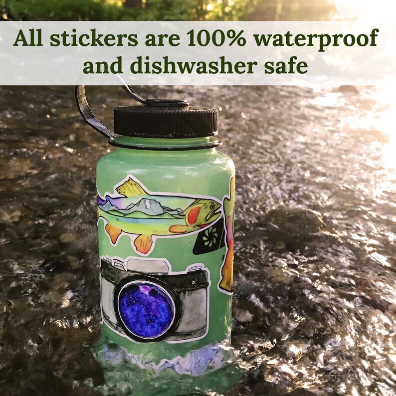 Stickers for Inspiration Yoga Gifts Positive Affirmations Waterproof laptop sticker Spiritual Gifts for Her Stars Vinyl Stickers