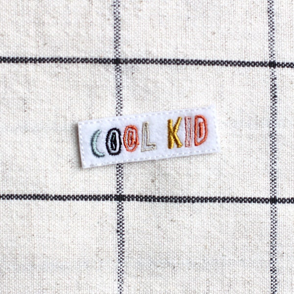 Cool kid / Patch zum Aufbügeln