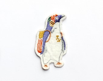 Norc, der Pinguin / Patch zum Aufbügeln