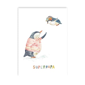 Superpapa | Postkarte