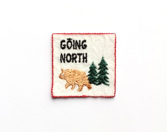 Going North / Iron-on patch