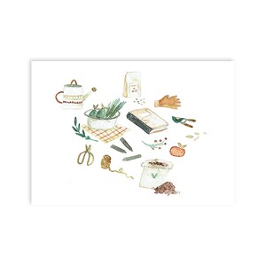 Gardening 2 | postcard