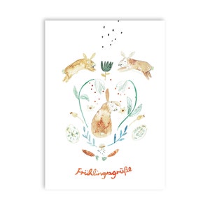 Saluti di primavera | cartolina