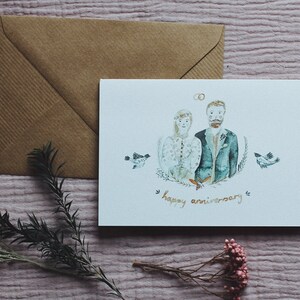 Happy anniversary | Klappkarte
