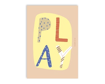 PLAY | A3 print