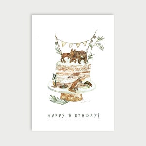 Happy birthday! | Postkarte