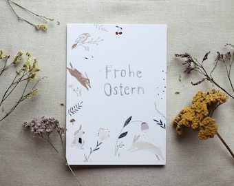 Frohe Ostern | Postkarte