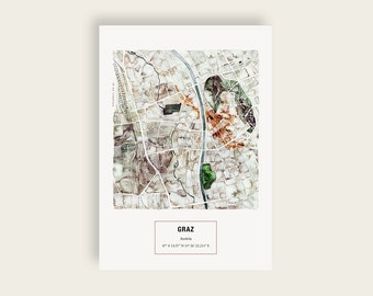 Graz Map | Artprint