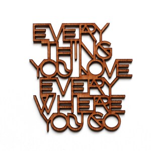 Everything you love Typo, wood oak image 5