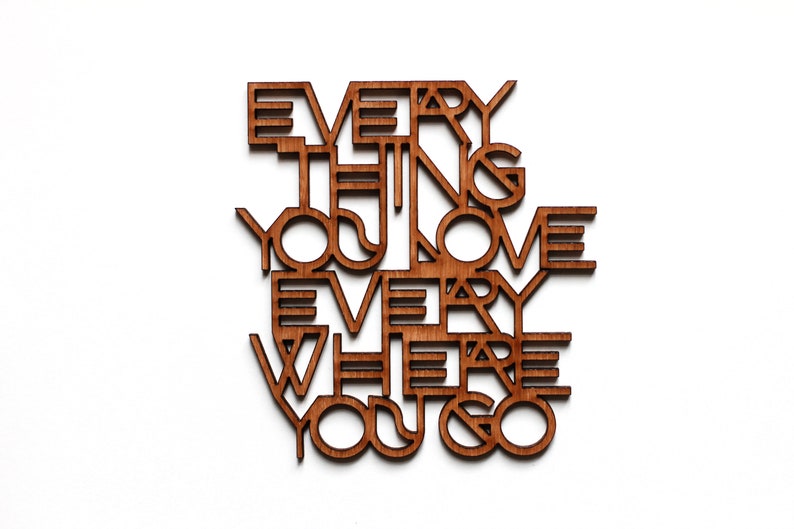 Everything you love Typo, wood oak image 5