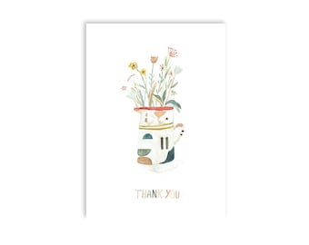 Thank you | Postkarte