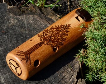 Ocarina de madera en Sol 444 Hz, ocarina, sonido curativo