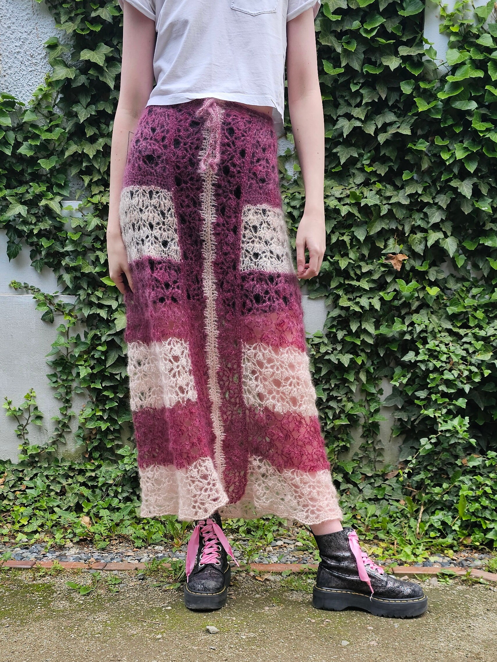 Crochet Tiered Skirt