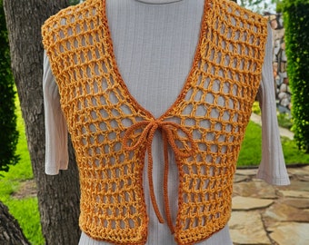 Crocheted Vest