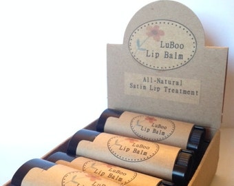 Bálsamo labial natural con aceite de coco orgánico, manteca de karité, aceite de oliva y aceite esencial de menta