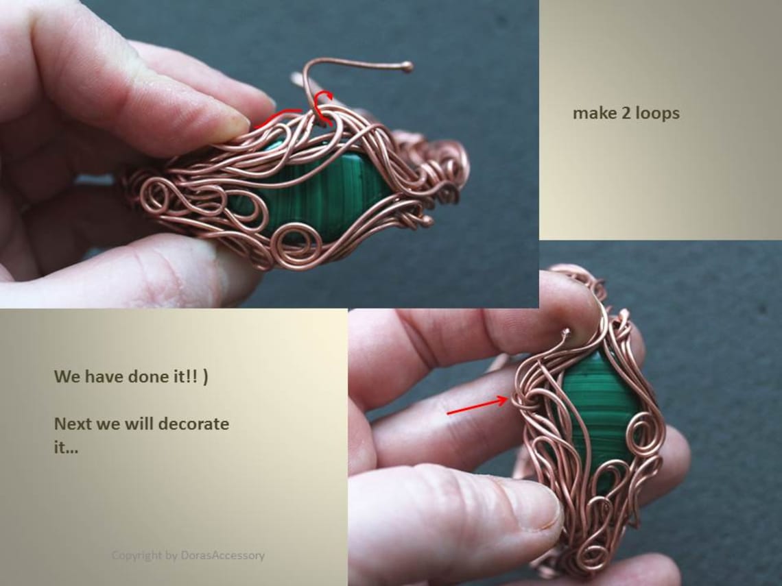 Wire Wrap Bracelet Tutorial Tutorial for Wire Jewelry Wire Etsy