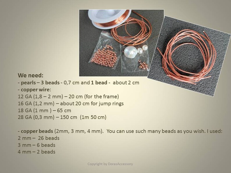 Wire work necklace tutorial Wire wrap tutorial PDF Wire weave Etsy