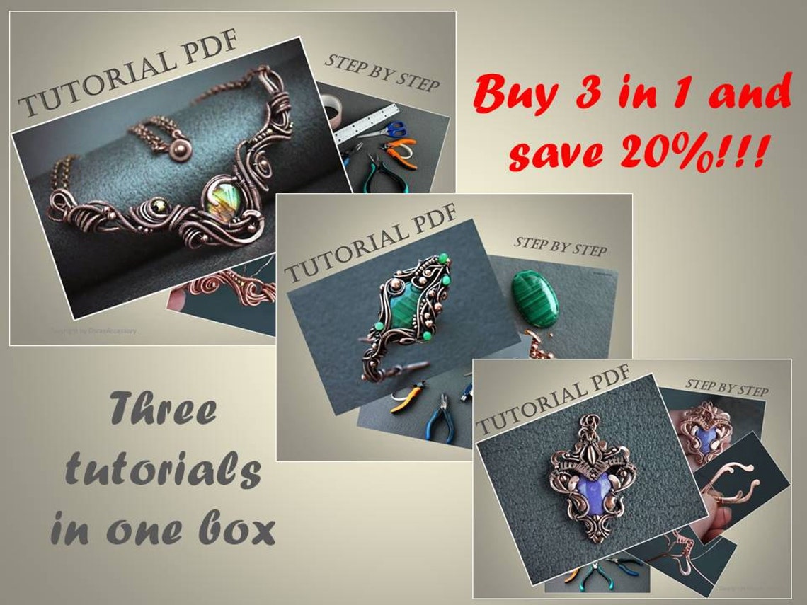 Wire Wrapping Tutorial Lesson How to Wrap Wire Bracelet Wire Etsy