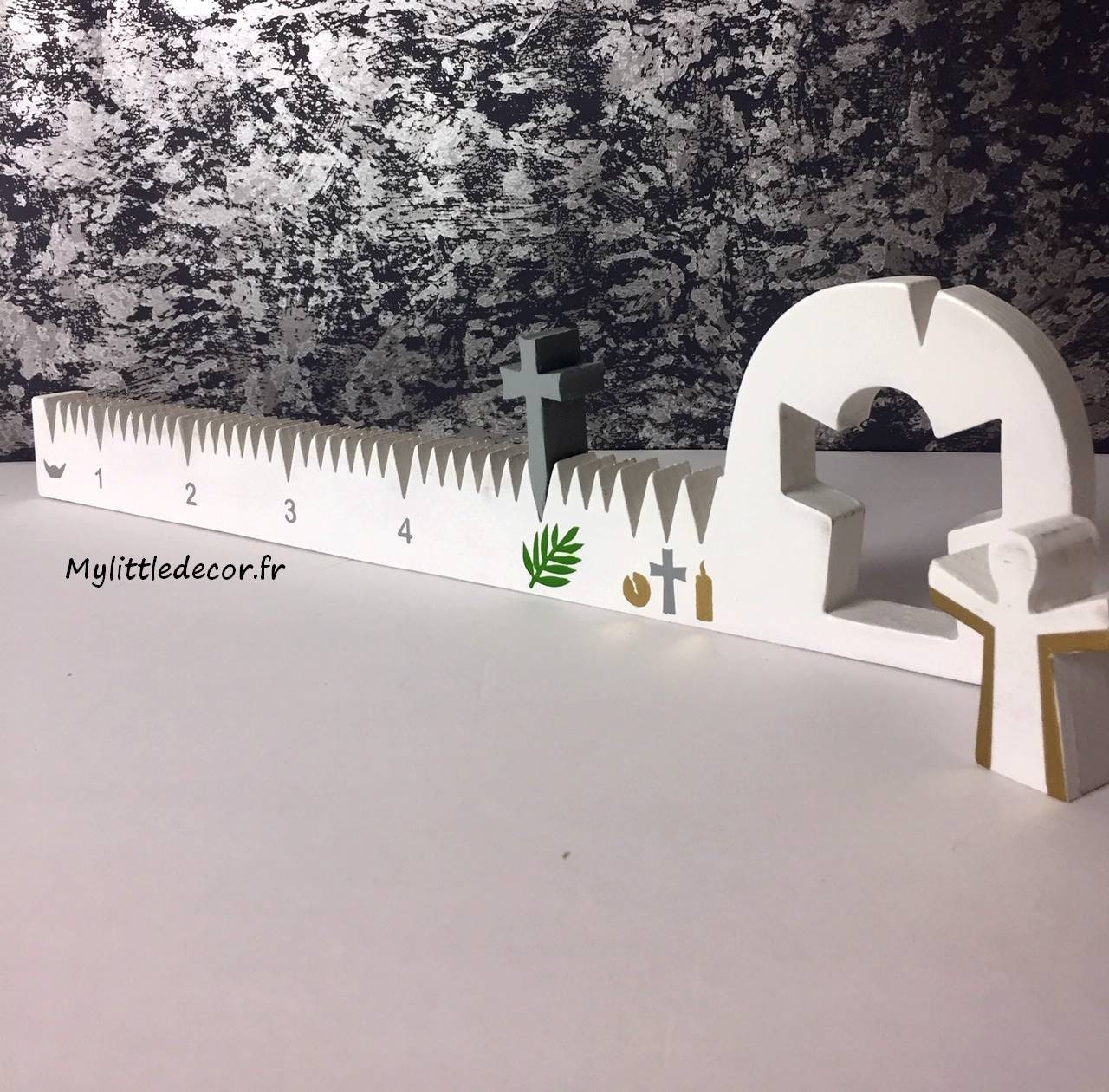 Calendrier de Carême _ Chemin Pour Pâques Mylittledecor