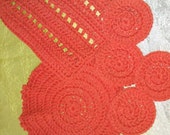 Burnt Orange Spa Set! Washcloths and Face Scrubbers! Perfect Gift Idea!