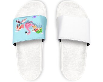 Youth PU Slide Sandals