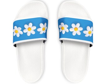 Youth PU Slide Sandals