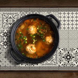 Heat Resistant Table Runner Trivet Protects Furniture & countertop from hot Dishes and Scratches, Unique design by TIVA DESIGN - Nobility