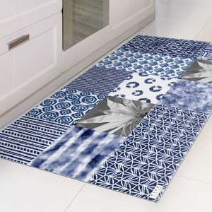 PVC Floor Mat, for the kitchen or the bath room . Bluse by TIVA DESIGN