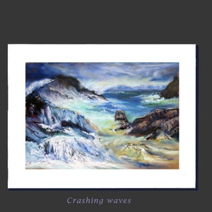 Canvas Wall Art, Isle of Iona Seascape Giclee Print, Staffa, Treshnish Isles from North End of Iona, Scotland EtsyUK
