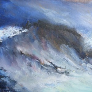 Väggkonst på canvas, Isle of Iona Seascape Giclee-tryck, Staffa, Treshnish Isles från North End of Iona, Skottland EtsyUK bild 5