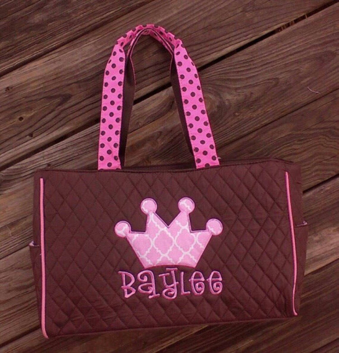 Diaper Bag Baby Boy or Girl Large Solid Blue Pink Lime Navy Etsy