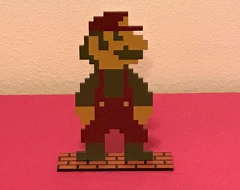 Cat mario 85 pixel art