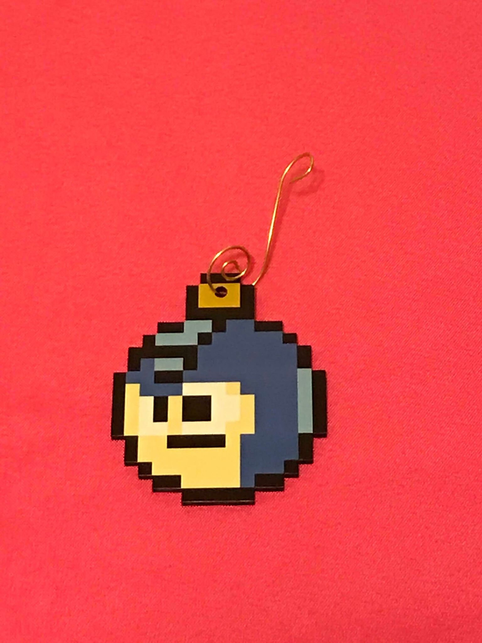 Video Game Christmas Ornaments Nintendo Inspired Etsy