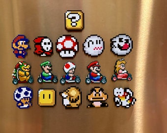 Mario Inspired Mini Magnets