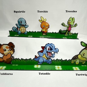 Pokemon Sprites - Nintendo Video Game Inspired Pixel Art - Etsy